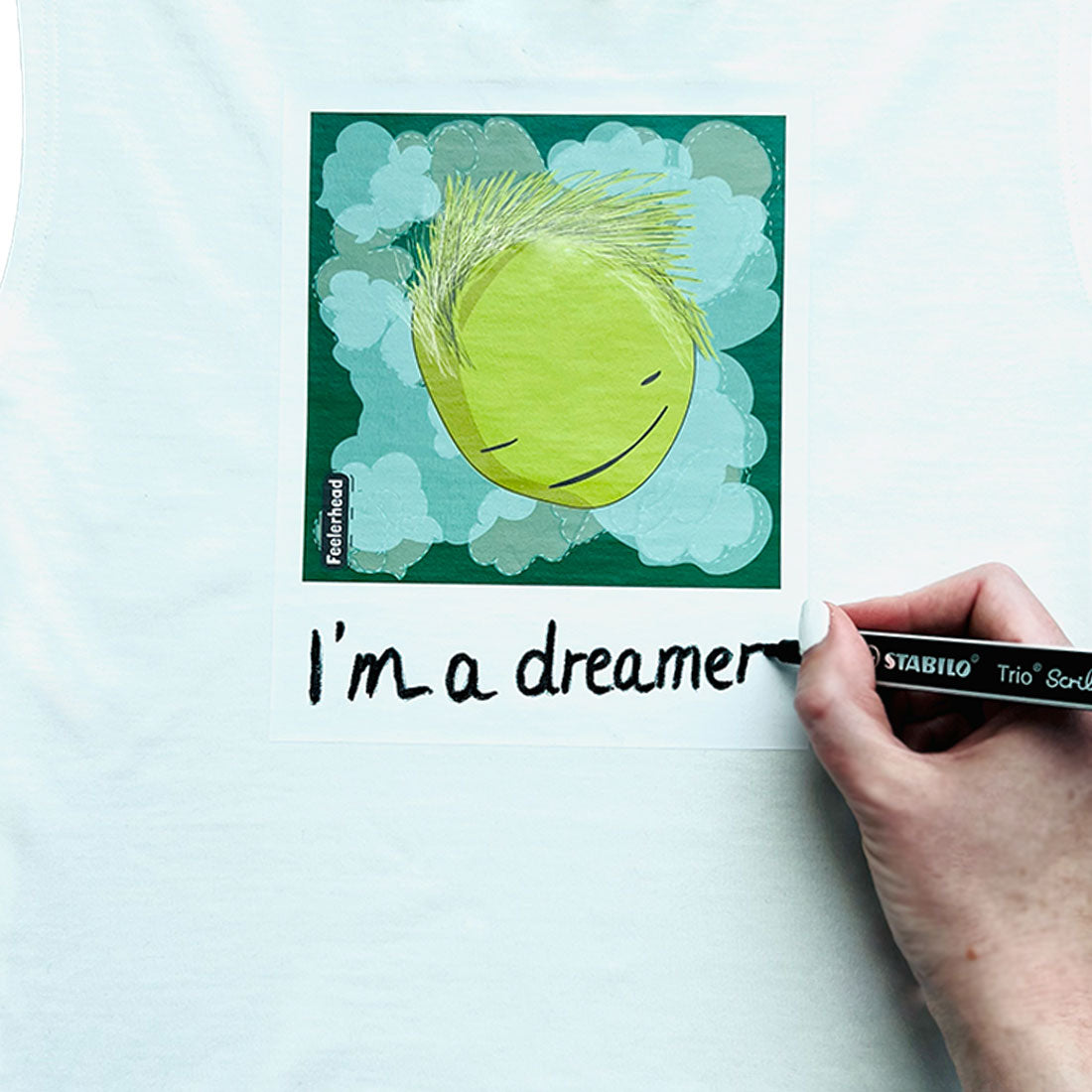 Kids double-sided t-shirt x Feelerhead collab