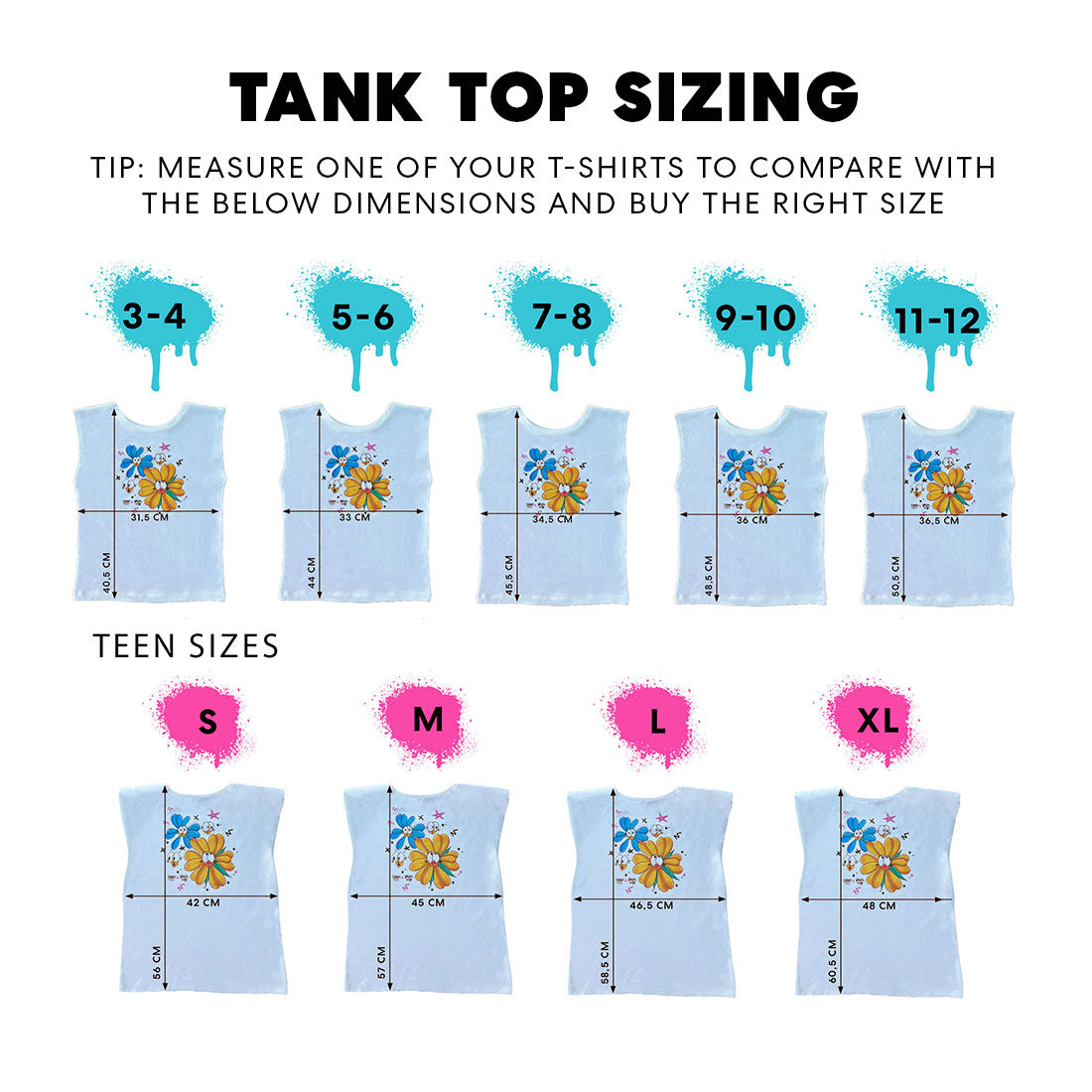 Kids double-sided t-shirt x Feelerhead collab