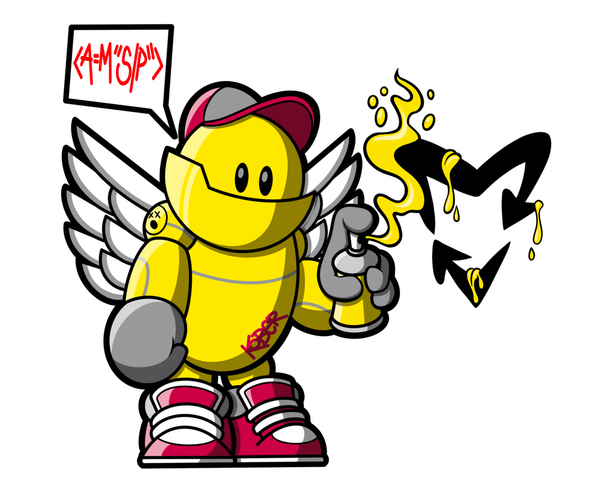 Adult unisex white t-shirt KOBER collab