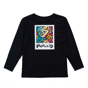 Kids Long Sleeve top - Street art (unisex)