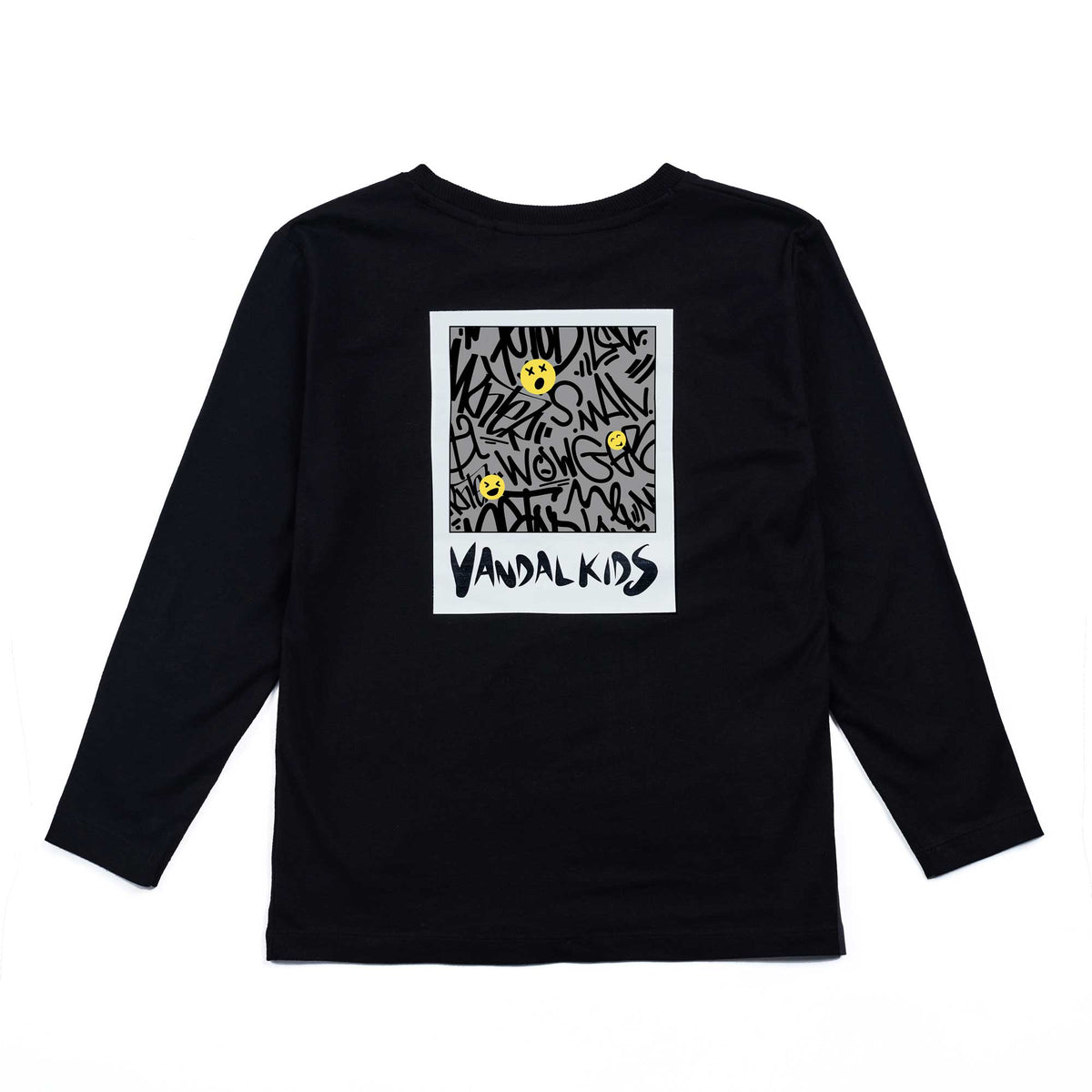 Unisex organic cotton long sleeve top