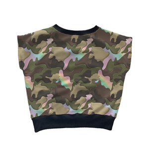 Kids reversible sweatshirt - Rainbow Camo (unisex)