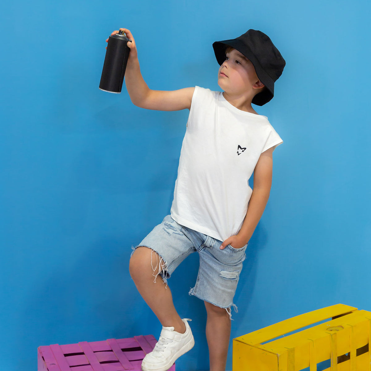 Double sided organic cotton Tank Top