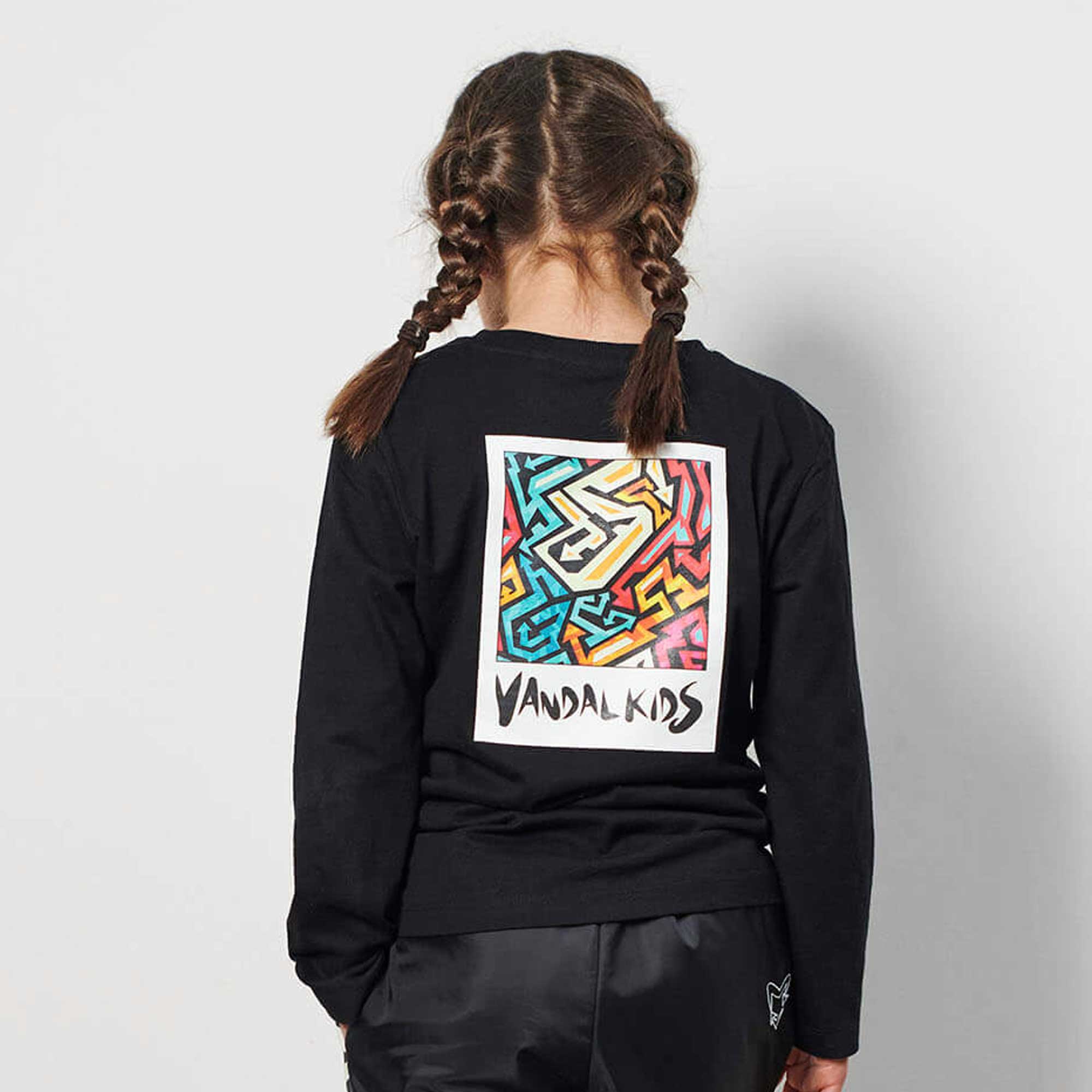 Kids Long Sleeve top - Street art (unisex)