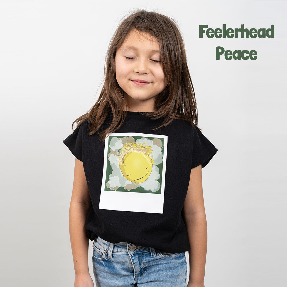 Kids double-sided sweatshirt x Feelerhead collab