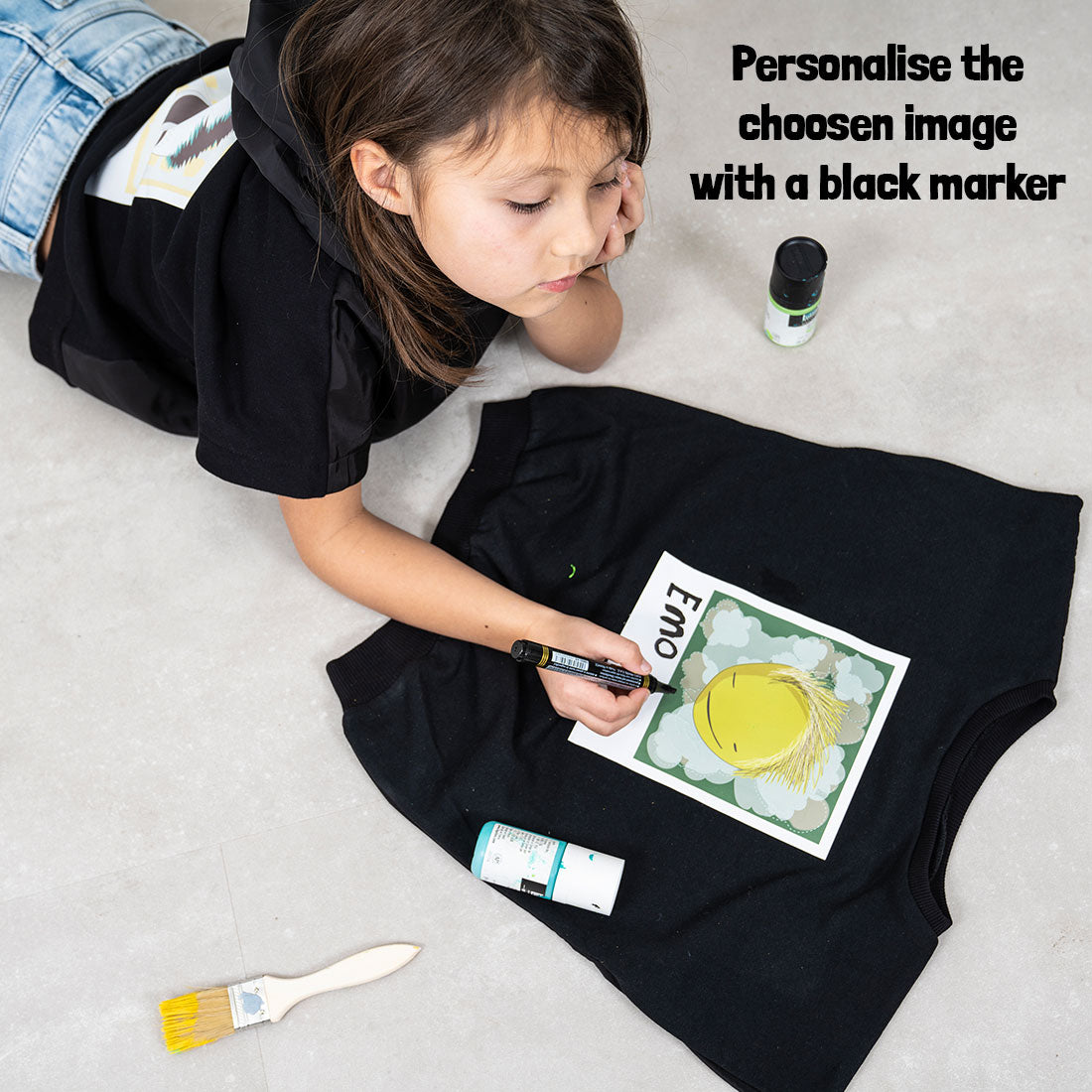 Kids double-sided sweatshirt x Feelerhead collab