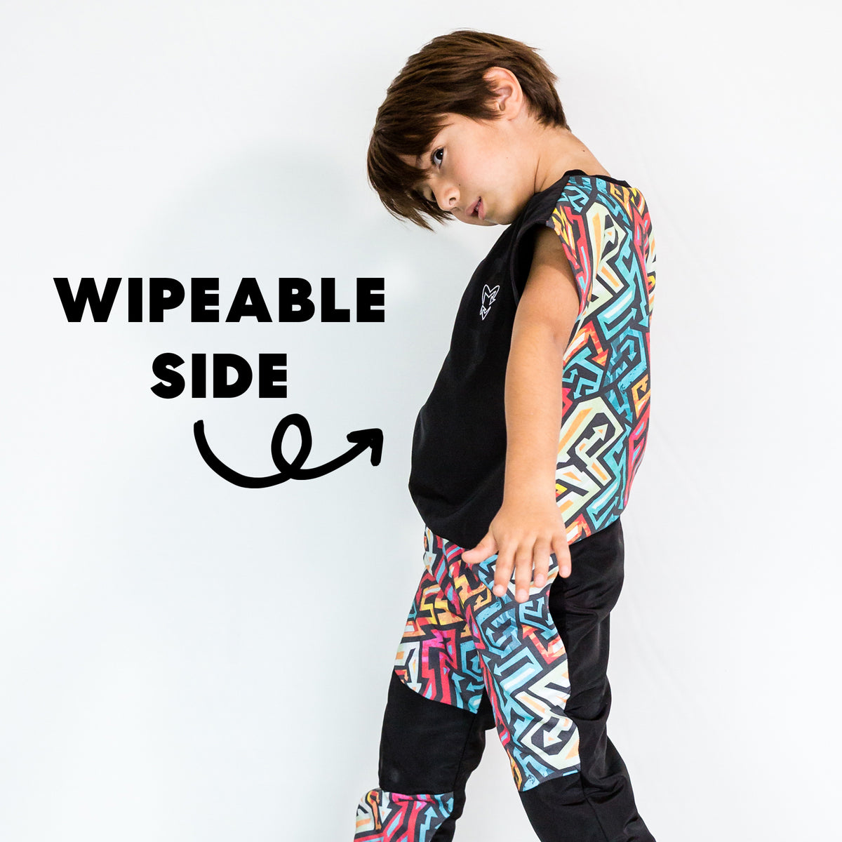 Reversible stain proof sweatshirt