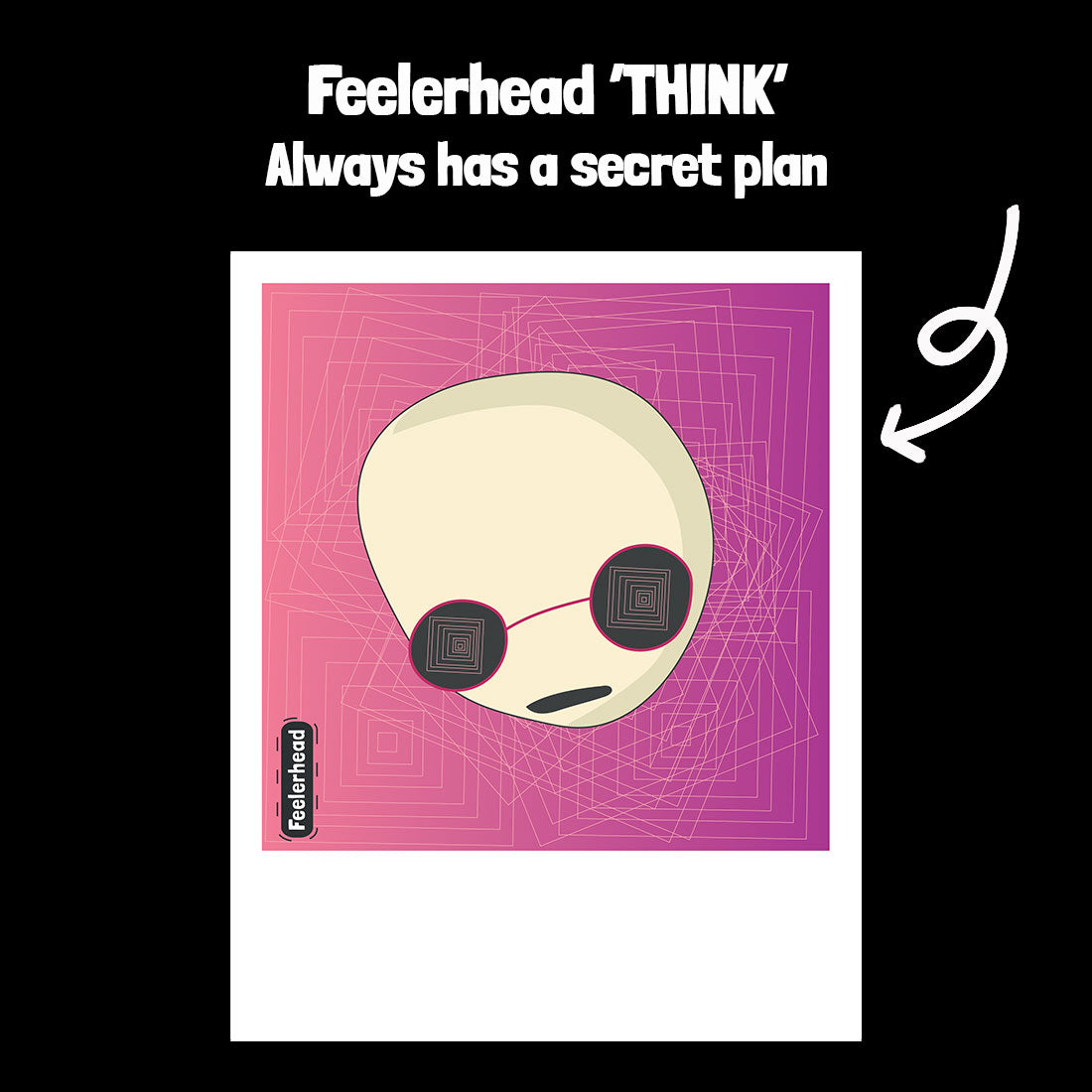 Kids double-sided sweatshirt x Feelerhead collab